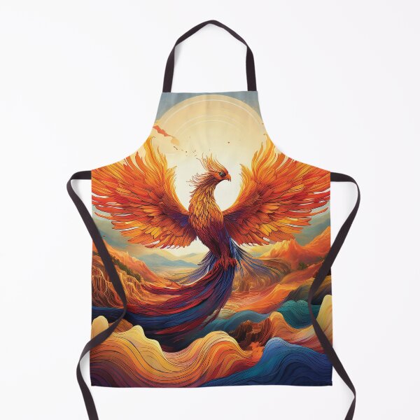 Item preview, Phoenix Rebirth – Abstract Fire and Light Fantasy Artwork designed and sold by MDKey DESIGN.