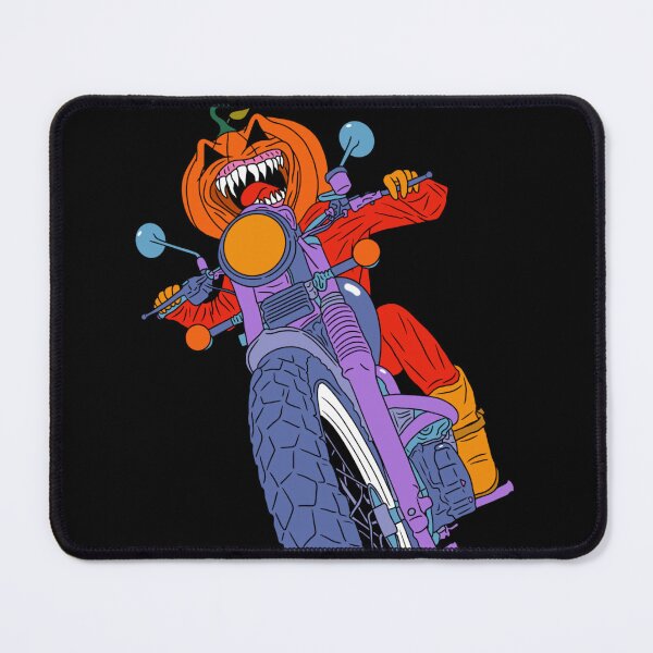 Item preview, Pumpkin Biker designed and sold by Motel Gemini.