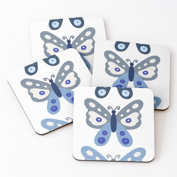 Item preview, Buttefly in blue designed and sold by FrancesPoff.