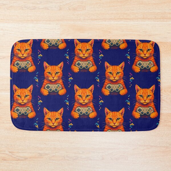 Item preview, Gamer Cat - Player One, Gaming Pet Design designed and sold by E.D.CH designs..