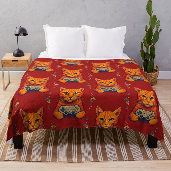 Item preview, Gamer Cat - Player One, Gaming Pet Design designed and sold by E.D.CH designs..