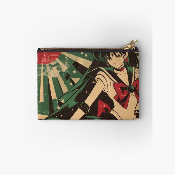 Item preview, Sailor Pluto Vintage Warned Poster  designed and sold by AnimeArsenalPrints.
