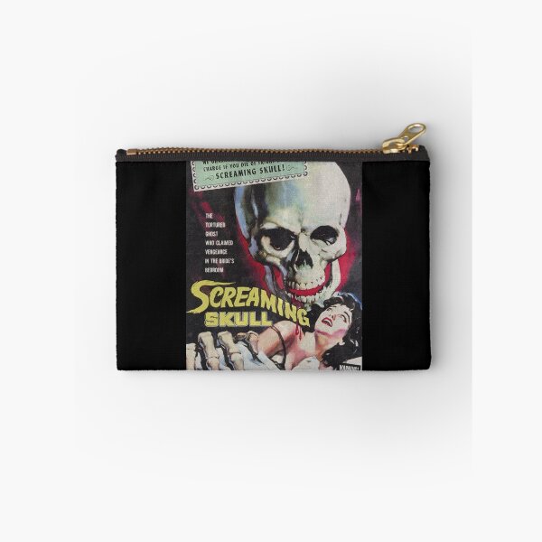 Item preview, Vintage / Retro Movie Screaming Skull Horror  designed and sold by Strong Paw Apparel.