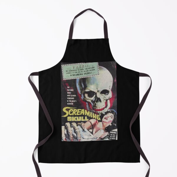Item preview, Vintage / Retro Movie Screaming Skull Horror  designed and sold by Strong Paw Apparel.