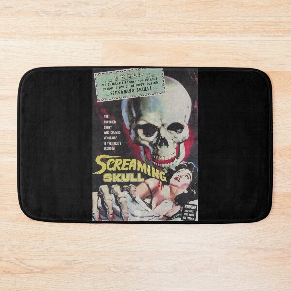 Item preview, Vintage / Retro Movie Screaming Skull Horror  designed and sold by Strong Paw Apparel.