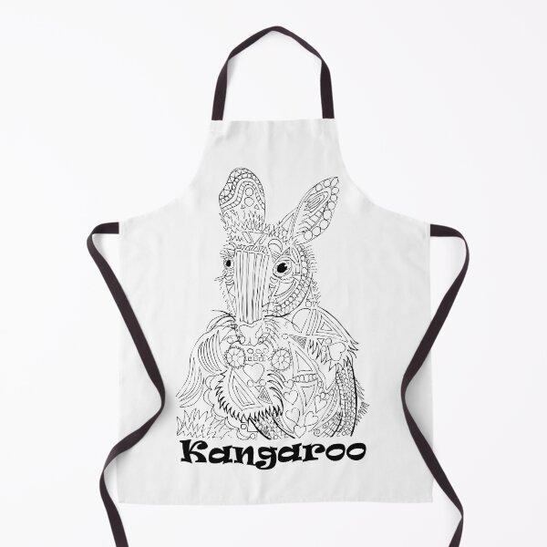 Item preview, Kangaroo B & W designed and sold by twistidd.
