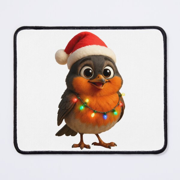 Item preview, Christmas American Robin designed and sold by Sillytoe.