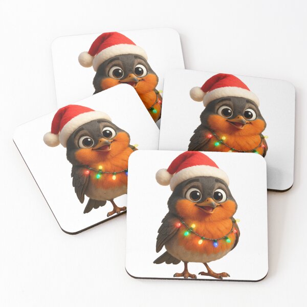 Item preview, Christmas American Robin designed and sold by Sillytoe.
