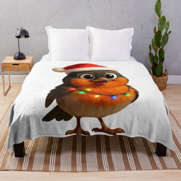 Item preview, Christmas American Robin designed and sold by Sillytoe.