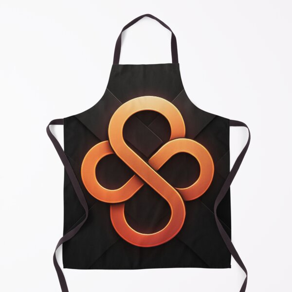 Item preview, Amber‑Rose Interlock Knot designed and sold by Omiro-Shop.