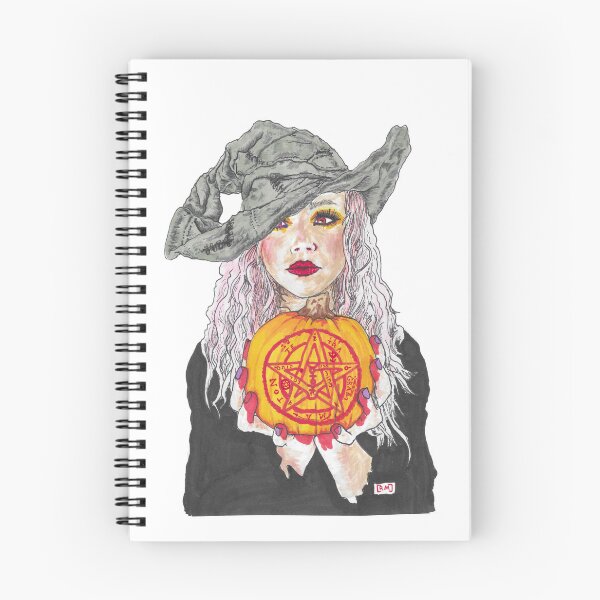 Item preview, Witch with Pumpkin designed and sold by Rickyricardont.