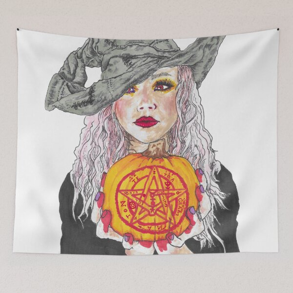 Item preview, Witch with Pumpkin designed and sold by Rickyricardont.