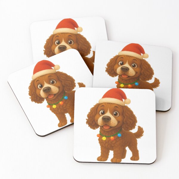 Item preview, Christmas American Water Spaniel designed and sold by Sillytoe.