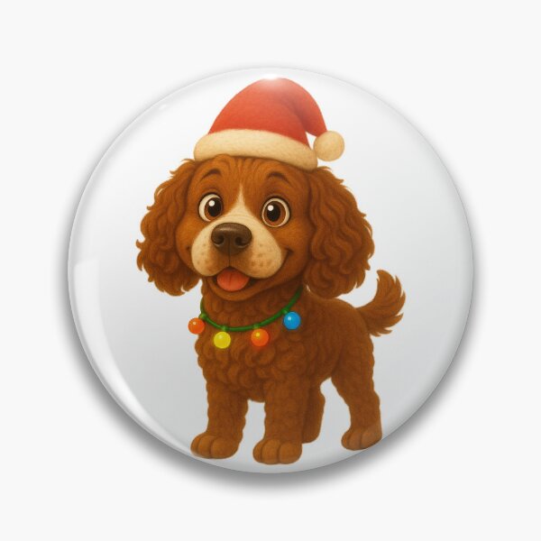 Item preview, Christmas American Water Spaniel designed and sold by Sillytoe.