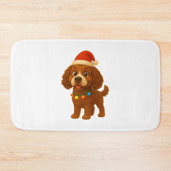 Item preview, Christmas American Water Spaniel designed and sold by Sillytoe.