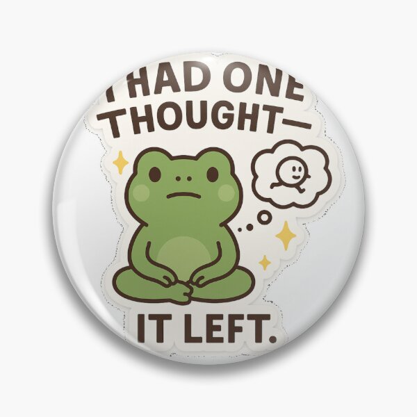 Item preview, one thought it left designed and sold by TornadoVibes.