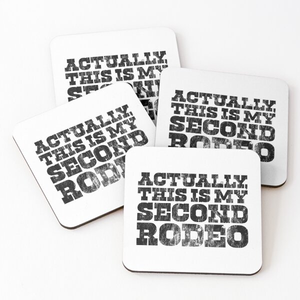Item preview, Actually, This Is My Second Rodeo designed and sold by The Common Tee.