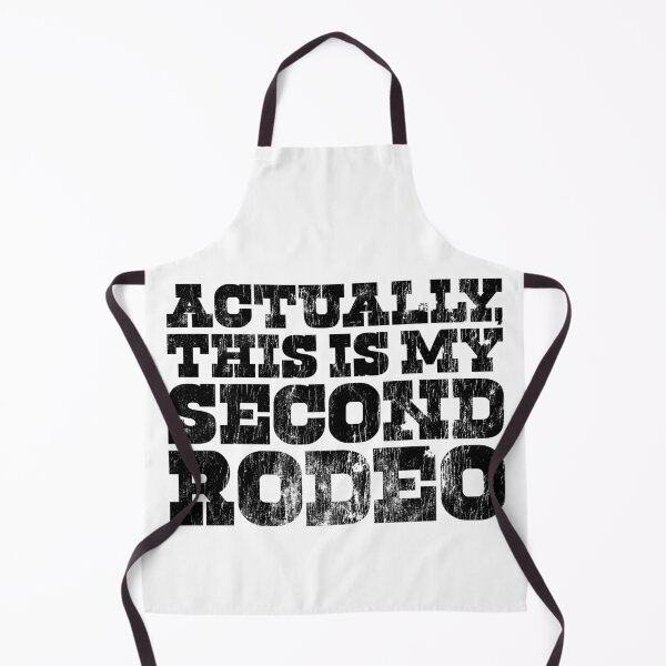 Item preview, Actually, This Is My Second Rodeo designed and sold by The Common Tee.