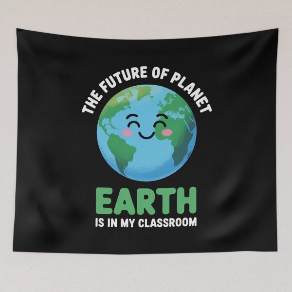Item preview, Inspiring TeacherEarth Quote – Future of the Planet in My Classroom designed and sold by Gogetgiggles.
