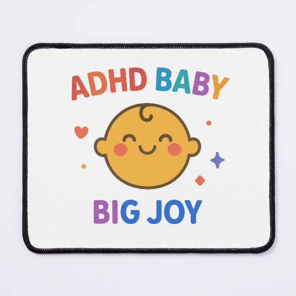 Item preview, ADHD Baby Big Joy – Cute Neurodiverse Design designed and sold by MomParentADHD.