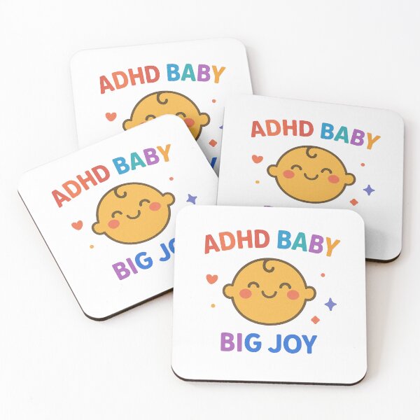 Item preview, ADHD Baby Big Joy – Cute Neurodiverse Design designed and sold by MomParentADHD.