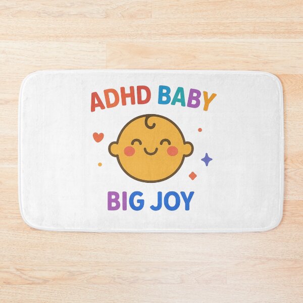 Item preview, ADHD Baby Big Joy – Cute Neurodiverse Design designed and sold by MomParentADHD.