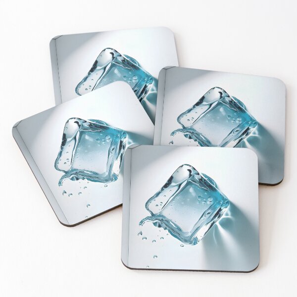 Artikelvorschau, Schwebender Aqua Cube. Minimalistische Wasserstudie. entworfen und verkauft von RBCTk.