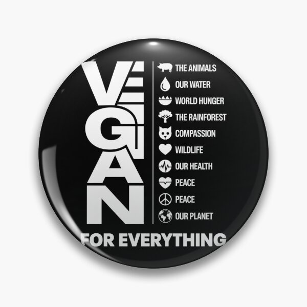 Item preview, Powerful VeganLifestyle Quote – Vegan for Everything Design designed and sold by Gogetgiggles.