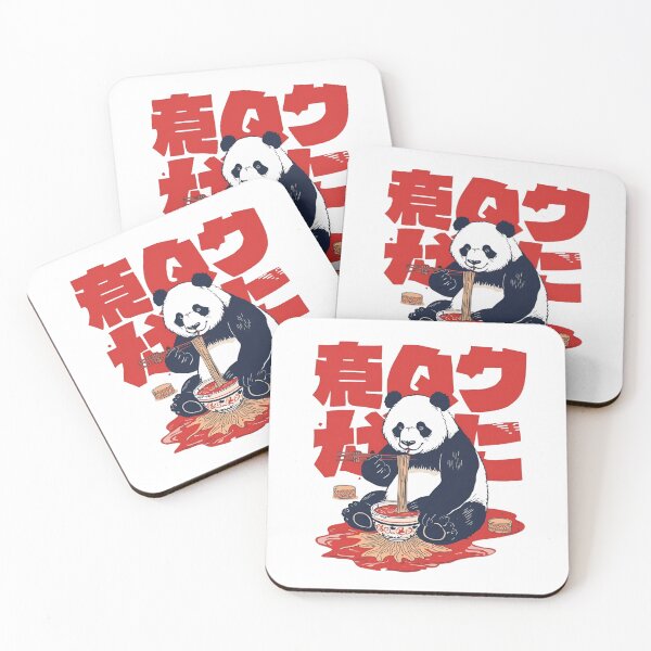 Item preview, Messy Panda Eating Ramen designed and sold by BKDIGITALSHOP.