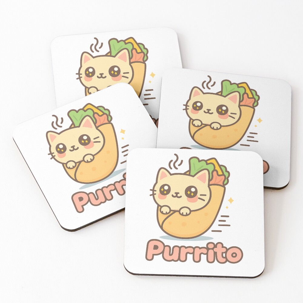 Item preview, Coasters (Set of 4) designed and sold by ThreadLightly80.
