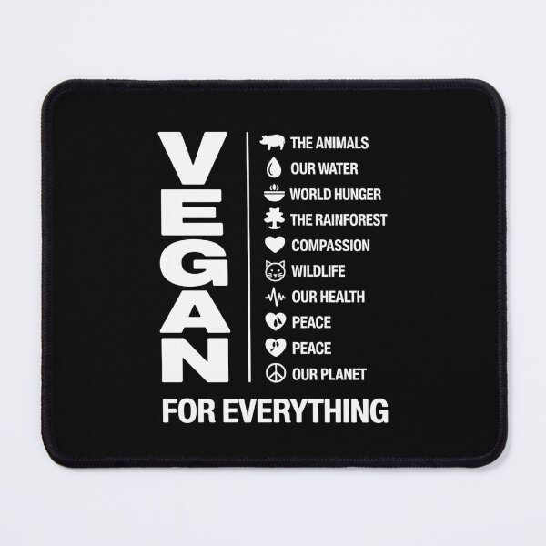 Item preview, Powerful VeganLifestyle Quote – Vegan for Everything Design designed and sold by Gogetgiggles.