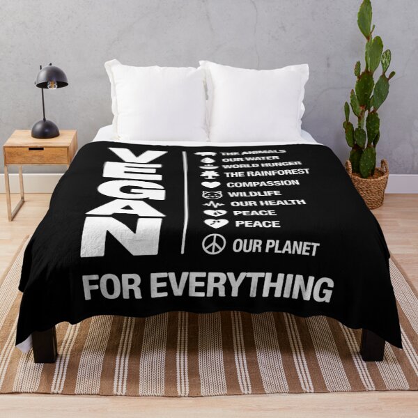 Item preview, Powerful VeganLifestyle Quote – Vegan for Everything Design designed and sold by Gogetgiggles.