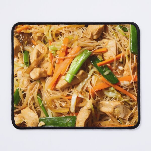 Item preview, Savory Filipino Pancit with Chicken and Vegetables designed and sold by getpressedshirt.