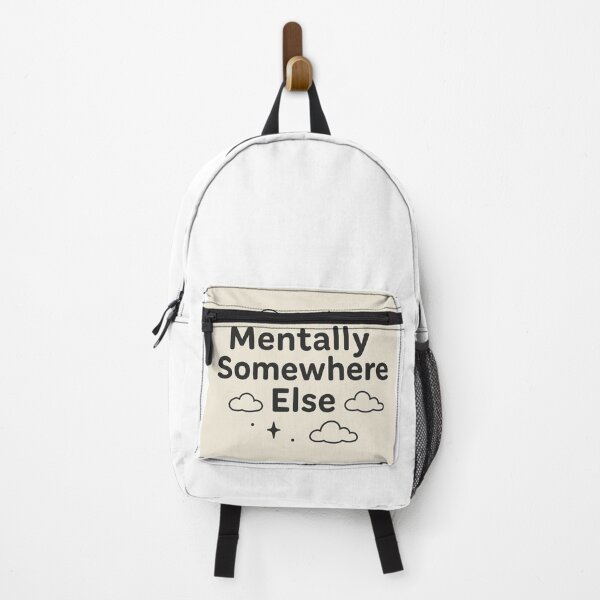 Item preview, Mentally Somewhere Else – Funny Introvert Aesthetic T-Shirt designed and sold by ShenGha-design.