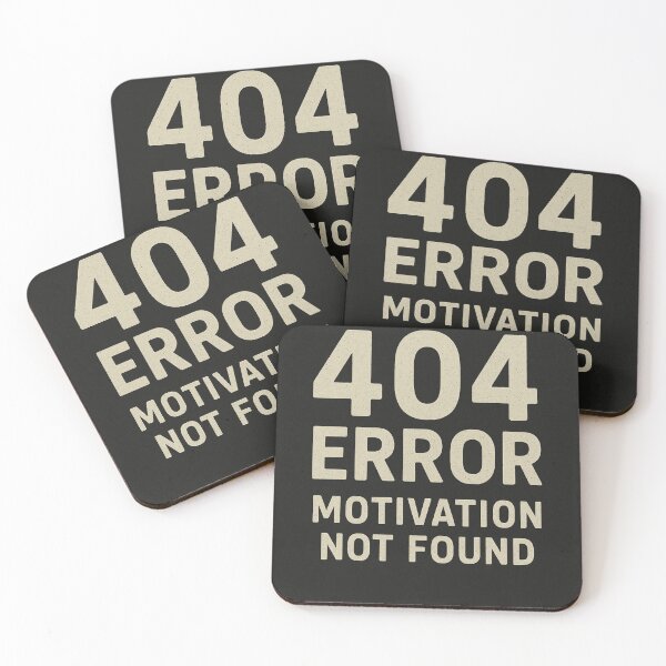 Item preview, 404 Error, No Motivation Found designed and sold by Redneckbrands.