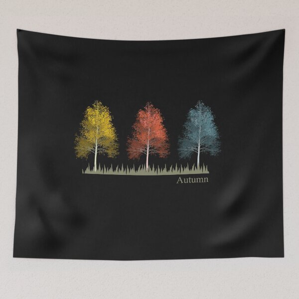 Item preview, Three Autumn Trees - Minimalist Design designed and sold by JuanaDesigns.