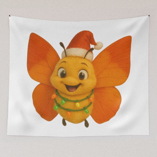 Item preview, Christmas Angled Sunbeam Butterfly designed and sold by Sillytoe.
