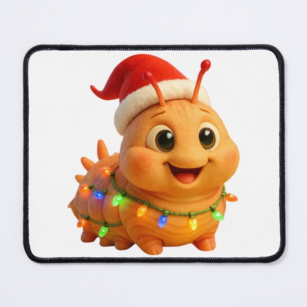 Item preview, Christmas Angled Sunbeam Caterpillar designed and sold by Sillytoe.