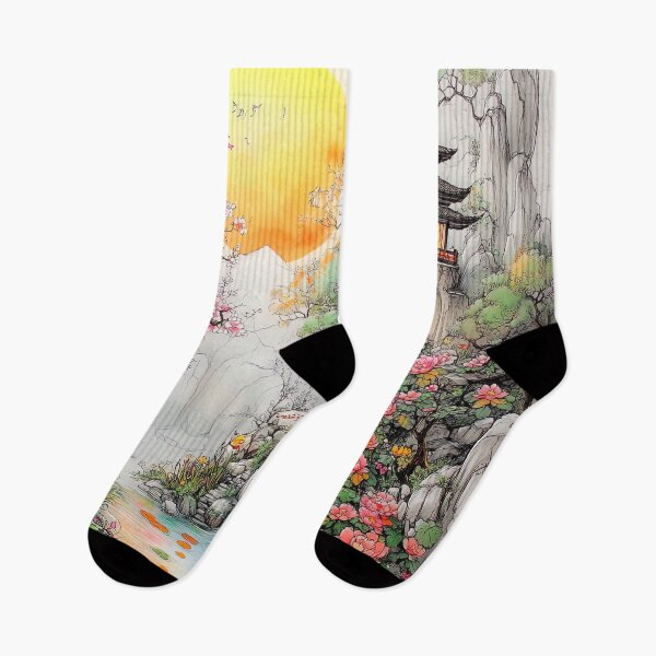 Item preview, Sunrise Over the Petal Falls designed and sold by bloorose.