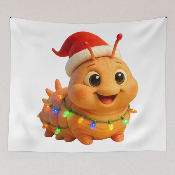 Item preview, Christmas Angled Sunbeam Caterpillar designed and sold by Sillytoe.