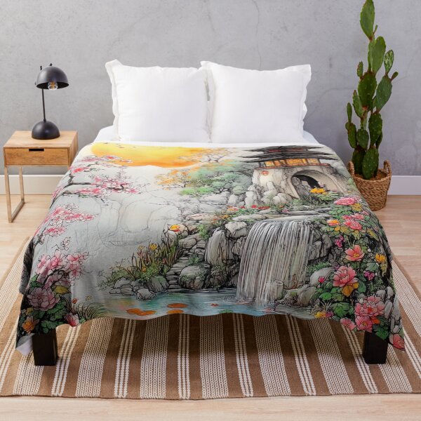 Item preview, Sunrise Over the Petal Falls designed and sold by bloorose.