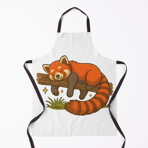 Item preview, Sleepy Red Panda on Tree Branch designed and sold by DariaOltes.