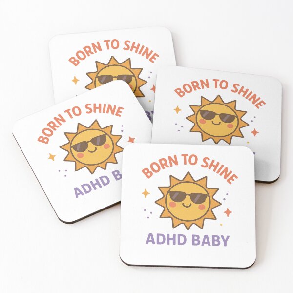 Item preview, Born to Shine – ADHD Baby Sunshine Design designed and sold by MomParentADHD.