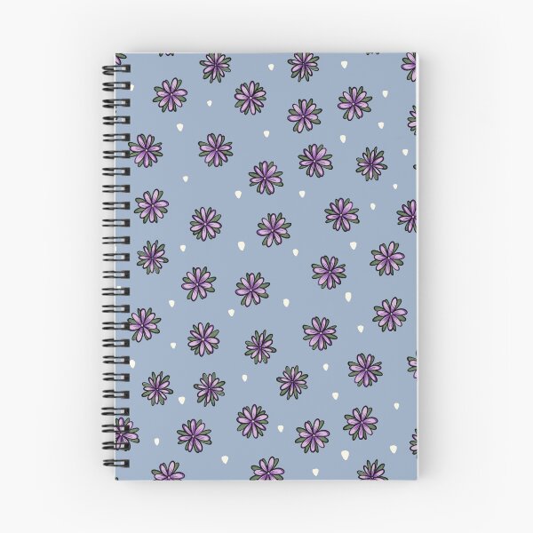 Aperçu de l'œuvre Fleur griffonnée | Motif floral fantaisiste dessiné à la main créée et vendue par JVCreative.