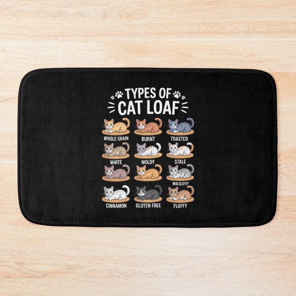 Item preview, Funny CatLoaf Types Chart – Hilarious Cat Lover Design designed and sold by Gogetgiggles.
