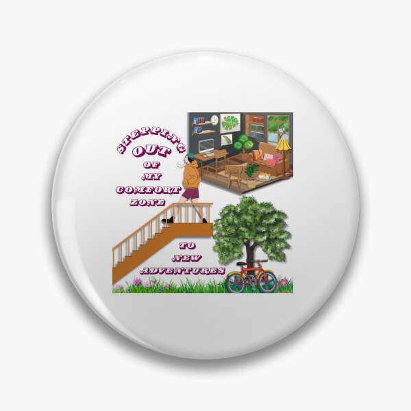 Item preview, Stepping Out Of My Comfort Zone To New Adventures designed and sold by DigitalShoppeIL.