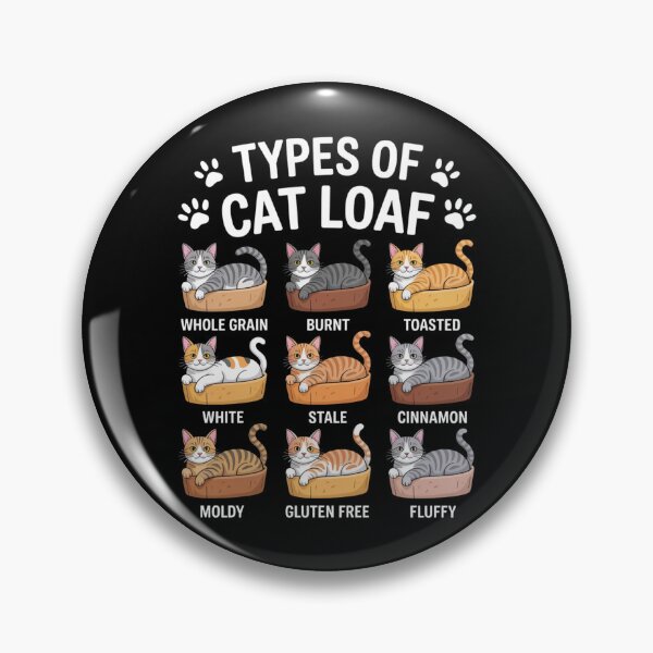 Item preview, Funny CatLoaf Types Chart – Hilarious Cat Lover Design designed and sold by Gogetgiggles.