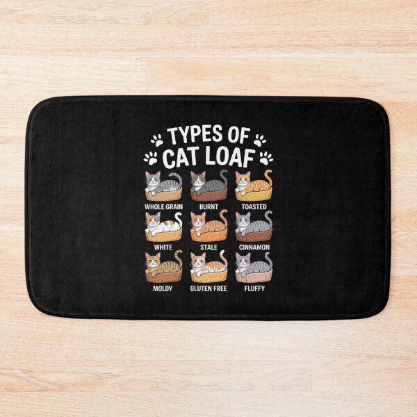 Item preview, Funny CatLoaf Types Chart – Hilarious Cat Lover Design designed and sold by Gogetgiggles.
