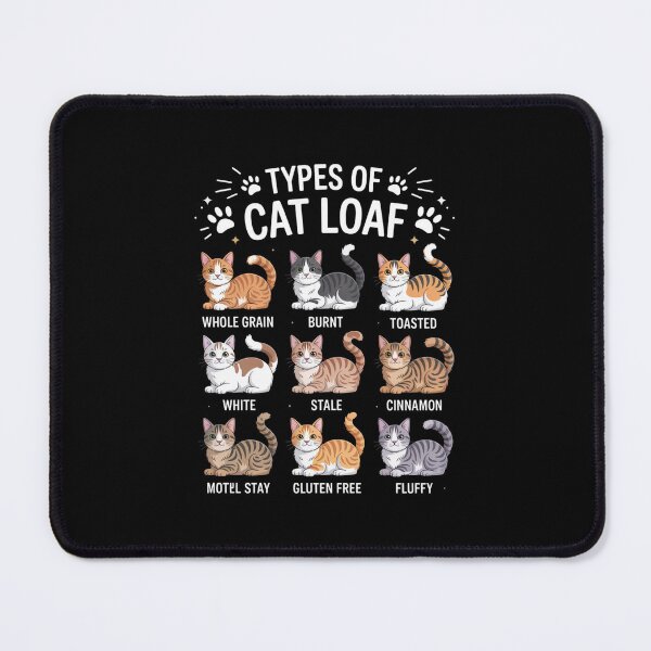 Item preview, Funny CatLoaf Types Chart – Hilarious Cat Lover Design designed and sold by Gogetgiggles.