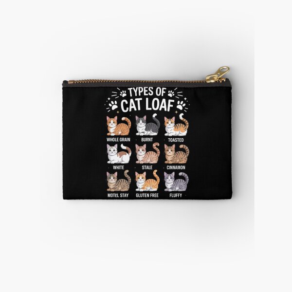 Item preview, Funny CatLoaf Types Chart – Hilarious Cat Lover Design designed and sold by Gogetgiggles.
